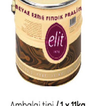 Elit Beyaz Ezme Pralin Fındık 1x11 Kg