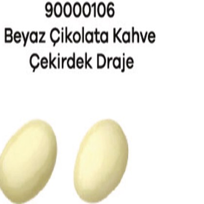 Elit Beyaz Kahve Çekirdeği Draje 8x3 Kg