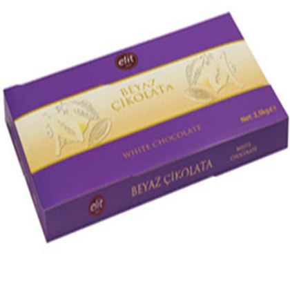 Elit Beyaz Kuvertür Mor 10x2.5 Kg