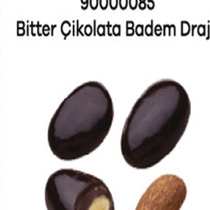 Elit Bitter Çikolata Badem Draje 8x3 Kg