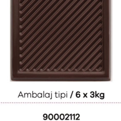 Elit Bitter Madlen Baskısız Kare 6x3 Kg