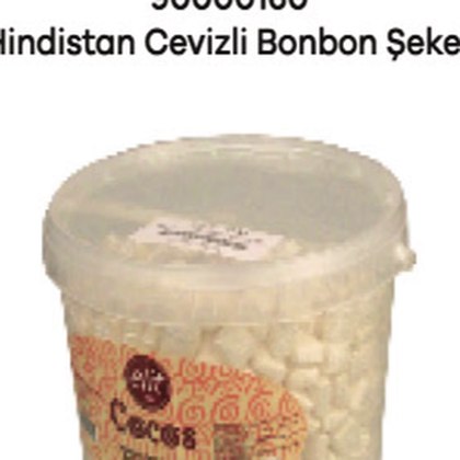 Elit Hindistan Cevizli Bonbon Şeker 4x5 Kg