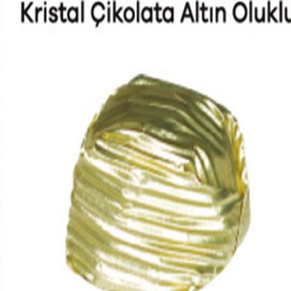 Elit Sütlü Gianduja Mini Kalp Altın Yaldızlı 6x2 Kg