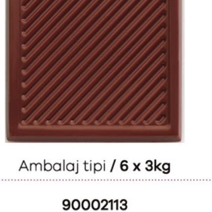 Elit Sütlü Madlen Baskısız Kare 6x3 Kg
