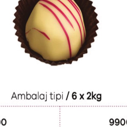 Elit Truffle Kırmızı Çizgi Vişne 6x2 Kg